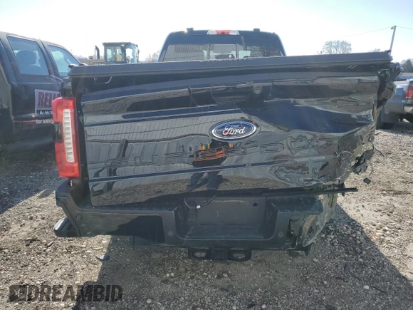 2024 Ford Super Duty F-250 SRW XL with VIN 1FT8W2BN0RED75067, listed as a Copart auction lot 44022895 with 15,870 mi miles and Salvage Title. Bid and sale history available at carsss.com. Image 6.