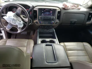 2015 GMC Sierra 2500HD Denali with VIN 1GT120EGXFF591111, listed as a Copart auction lot 74296454 with 92,693 mi miles and Salvage Title. Bid and sale history available at carsss.com. Image 8.