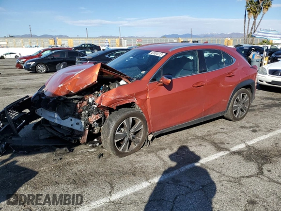 2021 Lexus UX 200 с VIN JTHX3JBH1M2036853, выставлен на аукционе Copart как лот 42834015 с пробегом Не указан миль и Списание • Salvage title. История ставок и продаж доступна на DreamBid. Изображение 1.