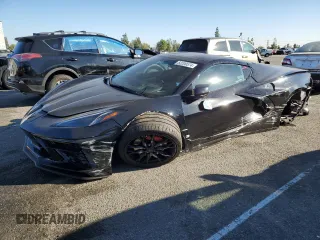 2023 Chevrolet Corvette 2LT with VIN 1G1YB2D4XP5137393, listed as a Copart auction lot 82200574 with 0 mi miles and Salvage Title. Bid and sale history available at carsss.com. Image 1.