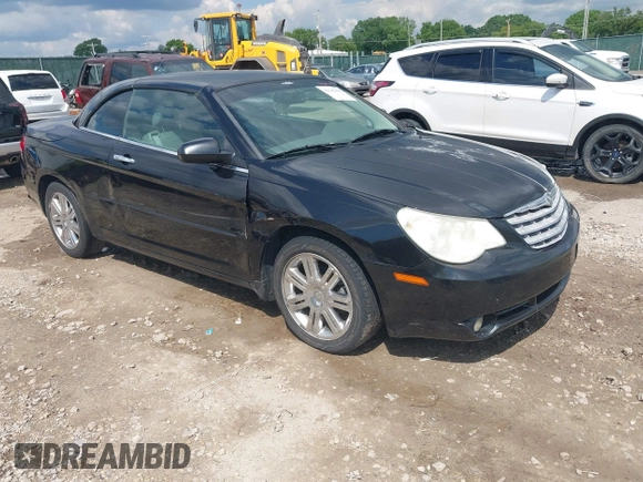 2008 Chrysler Sebring Limited z VIN 1C3LC65M38N197073, wystawiony jako IAAI lot #42142490 z przebiegiem 163 580 mil mil oraz . Historia ofert i sprzedaży dostępna na DreamBid. Obrazek 1.
