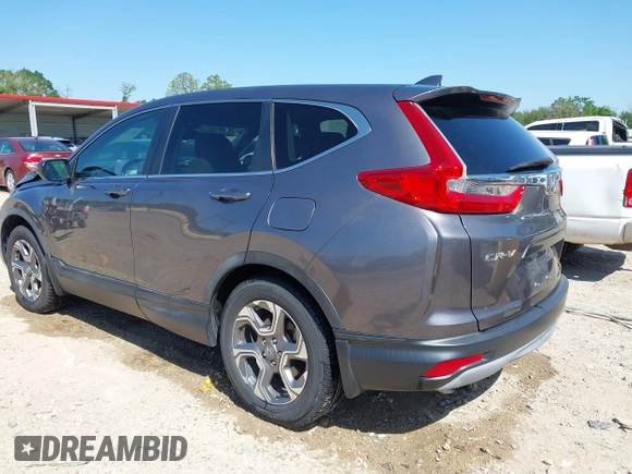2019 Honda CR-V EX-L with VIN 7FARW1H80KE033322, listed as a IAAI auction lot 41987458 with 47,493 mi miles. Bid and sale history available at carsss.com. Image 3.