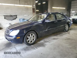 2001 Mercedes-Benz S 320/430/500 с VIN WDBNG75J61A173382, выставлен на аукционе Copart как лот 56143675 с пробегом 143 118 миль миль и Списание • Salvage title. История ставок и продаж доступна на DreamBid. Изображение 1.