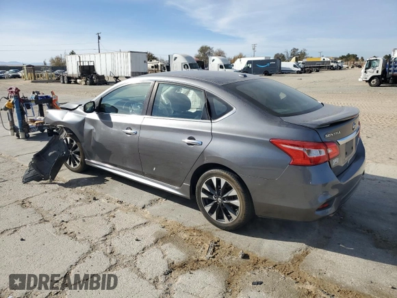 2019 Nissan Sentra SR with VIN 3N1AB7AP9KY317631, listed as a Copart auction lot 81178054 with 88,997 mi miles and Salvage Title. Bid and sale history available at carsss.com. Image 2.