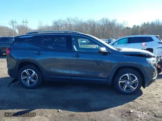 2020 GMC Terrain SLT with VIN 3GKALVEV8LL243418, listed as a IAAI auction lot 41641957 with 53,901 mi miles. Bid and sale history available at carsss.com. Image 13.