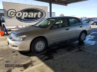 2007 Honda Accord VP z VIN JHMCM56147C018152, wystawiony jako Copart lot #58713775 z przebiegiem 116 638 mil mil oraz Szkoda całkowita • Salvage title. Historia ofert i sprzedaży dostępna na DreamBid. Obrazek 1.