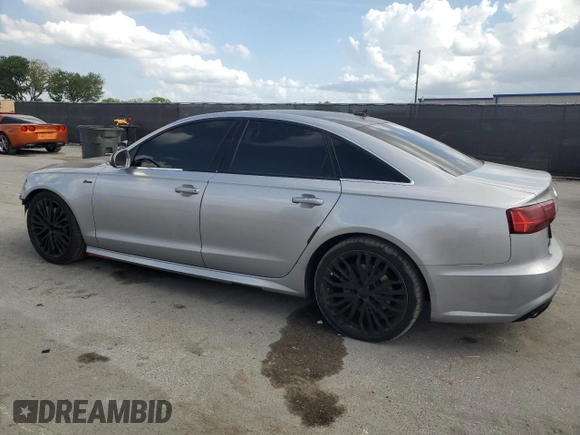 2016 Audi A6 3.0T Premium Plus with VIN WAUFGAFC8GN005695, listed as a Copart auction lot 51878195 with 147,498 mi miles and Clean Title. Bid and sale history available at carsss.com. Image 2.
