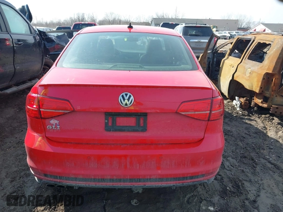 2016 Volkswagen Jetta Sedan 2.0T GLI SE with VIN 3VW5T7AJ0GM357177, listed as a IAAI auction lot 41769034 with 127,324 mi miles. Bid and sale history available at carsss.com. Image 16.