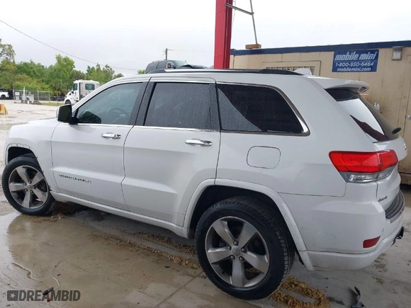 2014 Jeep Grand Cherokee Overland with VIN 1C4RJFCT4EC337564, listed as a IAAI auction lot 41982886 with 191,412 mi miles. Bid and sale history available at carsss.com. Image 14.