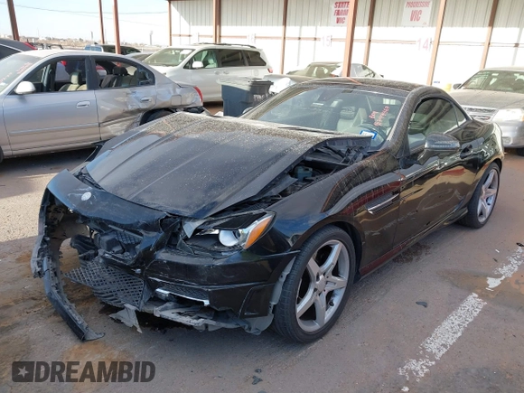 2013 Mercedes-Benz SLK 250 with VIN WDDPK4HA2DF072534, listed as a IAAI auction lot 41749467 with Not provided miles and . Bid and sale history available at DreamBid. Image 2.