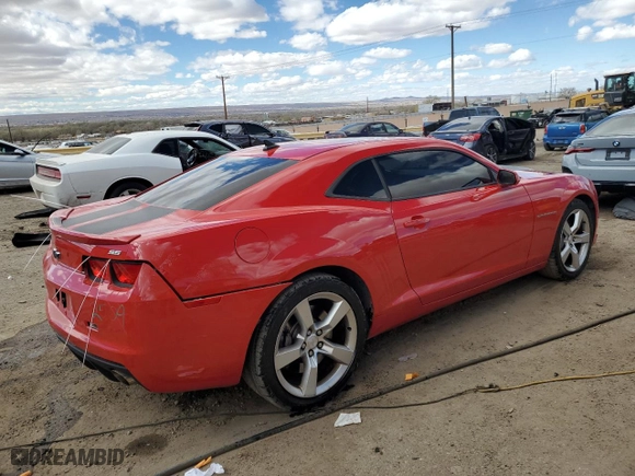 2011 Chevrolet Camaro 1SS with VIN 2G1FJ1EJ4B9206325, listed as a Copart auction lot 48210125 with 77,442 mi miles and Salvage Title. Bid and sale history available at carsss.com. Image 3.