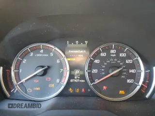 2019 Acura MDX Technology with VIN 5J8YD4H00KL016897, listed as a Copart auction lot 49585635 with 77,427 mi miles and Salvage title. Bid and sale history available at DreamBid. Image 9.