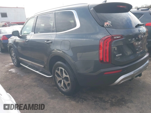 2021 Kia Telluride EX with VIN 5XYP3DHC8MG192246, listed as a IAAI auction lot 41596976 with 94,420 mi miles and . Bid and sale history available at DreamBid. Image 3.