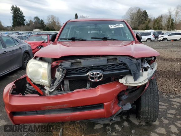 2011 Toyota Tacoma PreRunner with VIN 3TMJU4GN9BM115679, listed as a Copart auction lot 41638605 with 189,614 mi miles and Salvage title. Bid and sale history available at DreamBid. Image 5.