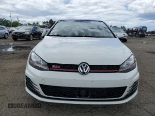 2017 Volkswagen Golf GTI S with VIN 3VW447AU2HM006775, listed as a Copart auction lot 58157214 with 48,713 mi miles and Salvage Title. Bid and sale history available at carsss.com. Image 5.