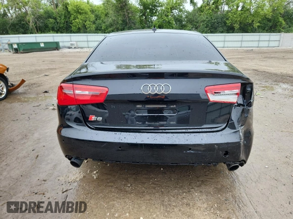 2012 Audi A6 Premium Plus with VIN WAUGGAFC9CN149299, listed as a Copart auction lot 61159115 with 114,782 mi miles and Non repairable. Bid and sale history available at DreamBid. Image 6.
