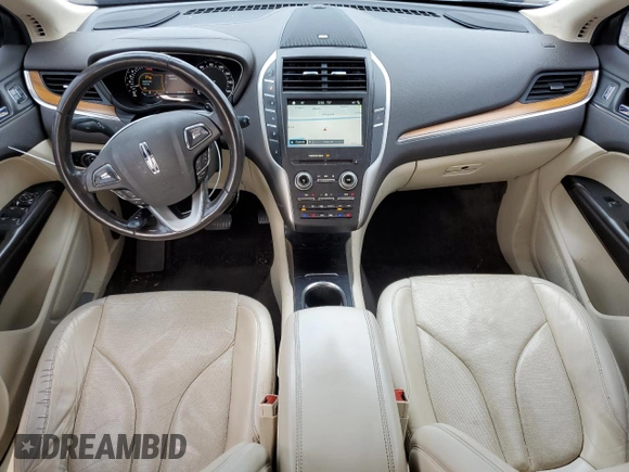 2016 Lincoln MKC Reserve with VIN 5LMTJ3DH3GUJ11911, listed as a Copart auction lot 58439465 with 107,441 mi miles and Salvage title. Bid and sale history available at DreamBid. Image 8.