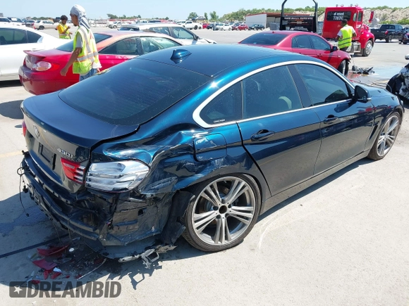 2017 BMW 4 Series 430i with VIN WBA4F7C3XHG788932, listed as a IAAI auction lot 42343313 with 85,010 mi miles and . Bid and sale history available at DreamBid. Image 4.