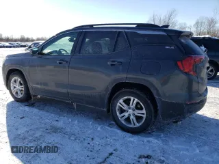 2019 GMC Terrain SLE with VIN 3GKALMEV8KL324816, listed as a Copart auction lot 87807285 with 56,487 mi miles and Salvage Title. Bid and sale history available at carsss.com. Image 2.
