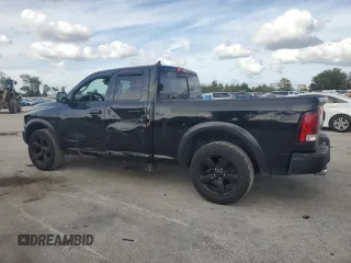 2019 Ram 1500 Classic Warlock with VIN 1C6RR6GT6KS698418, listed as a Copart auction lot 79829764 with 105,076 mi miles and Salvage Title. Bid and sale history available at carsss.com. Image 2.