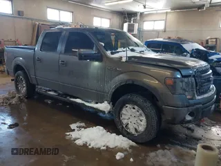 2014 Ford F-150 XL with VIN 1FTFW1ET4EFA03439, listed as a IAAI auction lot 41548481 with 171,729 mi miles. Bid and sale history available at carsss.com. Image 1.