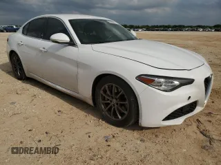 2019 Alfa Romeo Giulia with VIN ZARFAMAN9K7607068, listed as a Copart auction lot 55705655 with 97,939 mi miles and Clean title. Bid and sale history available at DreamBid. Image 4.