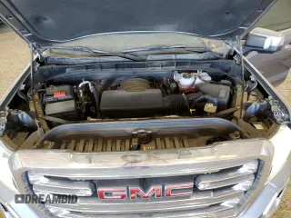2021 GMC Sierra 1500 SLT with VIN 3GTP8DED1MG232165, listed as a Copart auction lot 76678214 with 112,274 mi miles and Clean title. Bid and sale history available at DreamBid. Image 11.