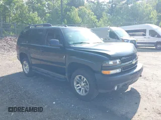 2004 Chevrolet Tahoe Z71 with VIN 1GNEK13Z04R108563, listed as a IAAI auction lot 42449572 with 208,492 mi miles and . Bid and sale history available at DreamBid. Image 1.