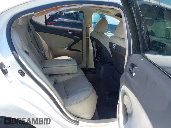 2010 Lexus IS 250 with VIN JTHBF5C25A5124737, listed as a IAAI auction lot 42636954 with Not provided miles and . Bid and sale history available at DreamBid. Image 8.