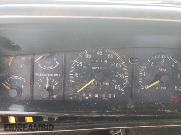 1990 Ford F-150 with VIN 1FTDF15N7LNA52632, listed as a Copart auction lot 60468495 with 8,445 mi miles and Salvage title. Bid and sale history available at DreamBid. Image 9.