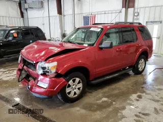 2010 Ford Explorer XLT with VIN 1FMEU7DE3AUA67478, listed as a Copart auction lot 57434355 with 159,172 mi miles and Salvage title. Bid and sale history available at DreamBid. Image 1.