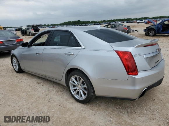 2017 Cadillac CTS RWD with VIN 1G6AP5SX0H0187343, listed as a Copart auction lot 54261215 with 45,812 mi miles and Salvage title. Bid and sale history available at DreamBid. Image 2.