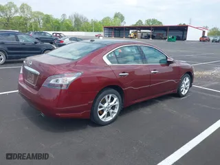 2013 Nissan Maxima 3.5 SV w/Sport Pkg with VIN 1N4AA5AP0DC805727, listed as a IAAI auction lot 42060387 with 1 mi miles. Bid and sale history available at carsss.com. Image 4.