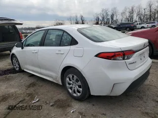 2024 Toyota Corolla LE with VIN 5YFB4MDE1RP138255, listed as a Copart auction lot 46102155 with 19,657 mi miles and Non Repairable. Bid and sale history available at carsss.com. Image 2.