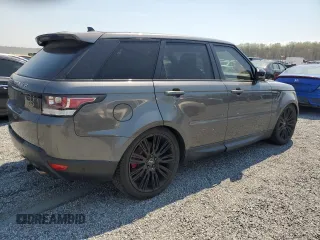 2016 Land Rover Range Rover Sport V8 Dynamic with VIN SALWR2EF4GA570508, listed as a Copart auction lot 50935785 with 129,711 mi miles and Clean Title. Bid and sale history available at carsss.com. Image 3.