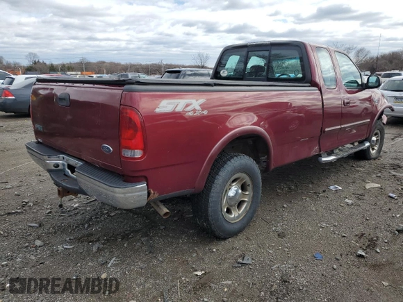 2003 Ford F-150 XL with VIN 2FTRX18L83CB15269, listed as a Copart auction lot 48036555 with 209,097 mi miles and Salvage Title. Bid and sale history available at carsss.com. Image 3.
