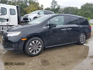 2022 Honda Odyssey EX-L z VIN 5FNRL6H70NB041868, wystawiony jako Copart lot #73312794 z przebiegiem 55 215 mil mil oraz Szkoda całkowita • Salvage title. Historia ofert i sprzedaży dostępna na DreamBid. Obrazek 1.