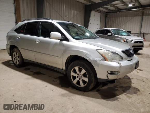 2004 Lexus RX 330 with VIN JTJHA31U640039049, listed as a Copart auction lot 45350055 with 259,602 mi miles and Clean Title. Bid and sale history available at carsss.com. Image 4.