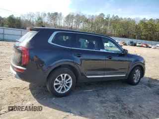 2022 Kia Telluride LX with VIN 5XYP24HC7NG238928, listed as a Copart auction lot 43771085 with 88,258 mi miles and Salvage title. Bid and sale history available at DreamBid. Image 3.