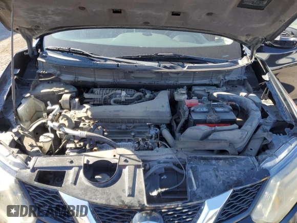 2014 Nissan Rogue SV with VIN 5N1AT2MT2EC789538, listed as a Copart auction lot 48082485 with 118,324 mi miles and Salvage Title. Bid and sale history available at carsss.com. Image 12.