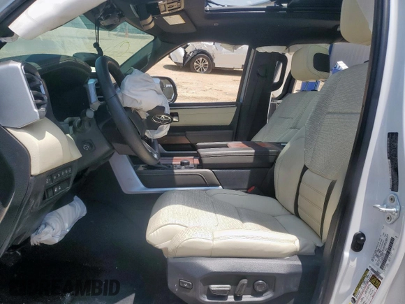 2024 Toyota Tundra 1794 Edition with VIN 5TFMC5DB7RX072710, listed as a Copart auction lot 57221845 with 18,763 mi miles and Clean title. Bid and sale history available at DreamBid. Image 7.