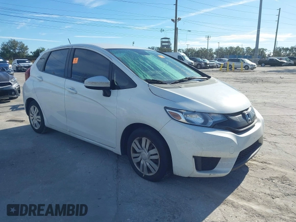 2015 Honda Fit LX with VIN 3HGGK5H52FM760590, listed as a IAAI auction lot 41176103 with 1 mi miles. Bid and sale history available at carsss.com. Image 1.