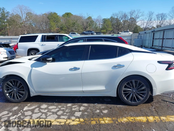2020 Nissan Maxima Platinum with VIN 1N4AA6FV1LC381227, listed as a IAAI auction lot 41274787 with 85,788 mi miles and . Bid and sale history available at DreamBid. Image 14.