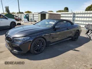 2020 BMW M8 Competition with VIN WBSDZ0C03LCD46724, listed as a Copart auction lot 47197245 with 29,618 mi miles and Salvage Title. Bid and sale history available at carsss.com. Image 1.