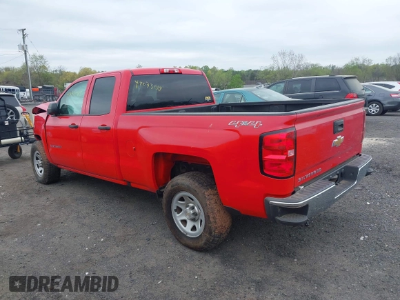 2017 Chevrolet Silverado 1500 Work Truck with VIN 1GCVKNEH9HZ192277, listed as a IAAI auction lot 42073069 with 134,878 mi miles. Bid and sale history available at carsss.com. Image 3.