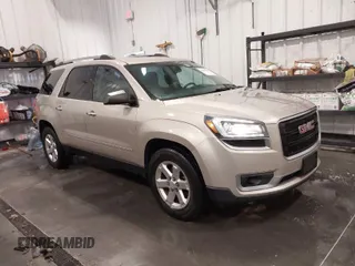 2015 GMC Acadia SLE with VIN 1GKKVPKD2FJ361529, listed as a IAAI auction lot 41811893 with 102,475 mi miles. Bid and sale history available at carsss.com. Image 1.