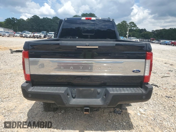 2019 Ford F-250 XL with VIN 1FT7W2BT4KEC57796, listed as a Copart auction lot 59682105 with Not provided miles and Salvage title. Bid and sale history available at DreamBid. Image 6.