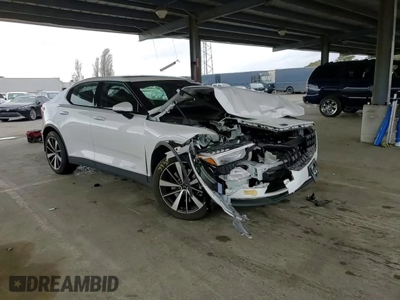 2022 Polestar 2 with VIN LPSED3KA5NL076152, listed as a Copart auction lot 48727375 with 28,822 mi miles and Salvage Title. Bid and sale history available at DreamBid. Image 11.