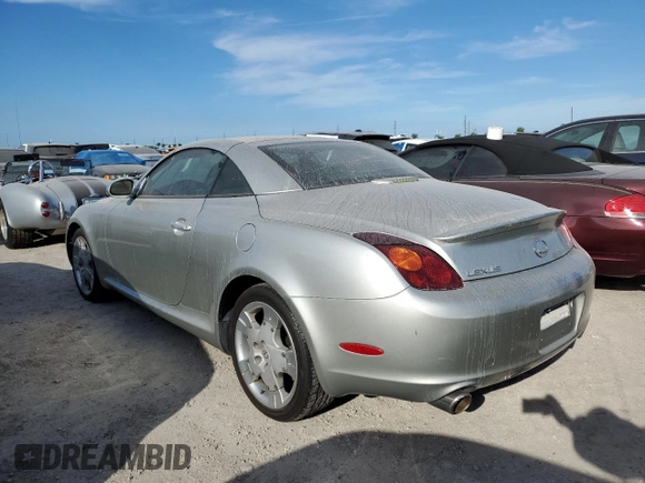 2004 Lexus SC with VIN JTHFN48Y240057656, listed as a Copart auction lot 73948714 with Not Provided miles and Salvage Title. Bid and sale history available at carsss.com. Image 2.