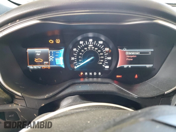 2019 Ford Fusion Titanium with VIN 3FA6P0D91KR206872, listed as a Copart auction lot 39536424 with 90,755 mi miles and Salvage Title. Bid and sale history available at carsss.com. Image 9.